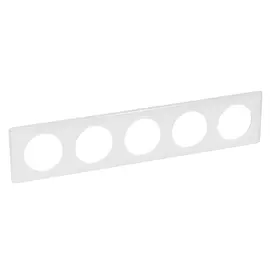 066630 Рамка Celiane Классика Белый глянец 5-постовая Legrand
