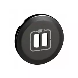 067956 Celiane Накладка р.2хUSB заряд.Граф Legrand