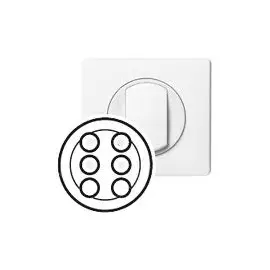 068214 Celiane Лицевая панель розетка 2xRCA Legrand