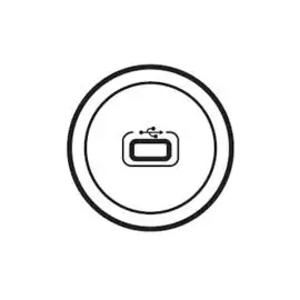 068553 Celiane Лицевая панель розетка USB, титан Legrand