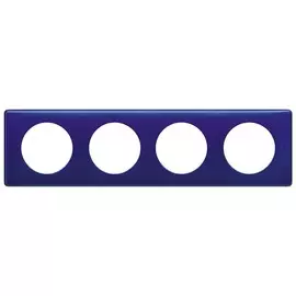 068784 Рамка Celiane Классика Чернильная ночь 4-постовая Legrand