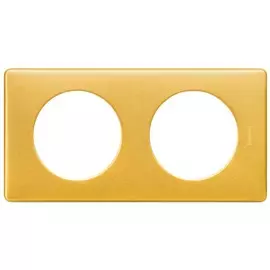 068792 Рамка Celiane Классика Латунь 2-постовая Legrand