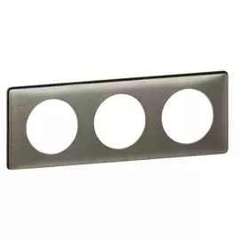 068973 Рамка Celiane Металлик Вольфрам 3-постовая Legrand