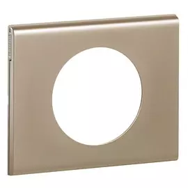 069111 Рамка Celiane Металл Никель велюр 1-постовая Legrand