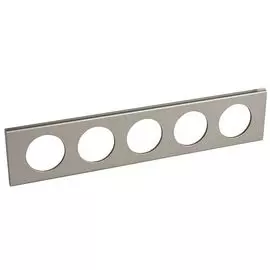 069120 Рамка Celiane Металл Никель велюр 5-постовая Legrand