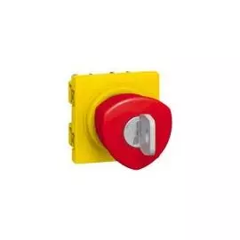 076601 Mosaic Кнопка аварийного отключения с ключом Legrand