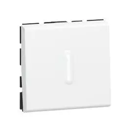 077042 Mosaic Кнопка переключатель 6A с индикацией 2м Legrand