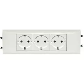 077431 Mosaic Розетка DLP65 немецкий стандарт 2к+З Legrand