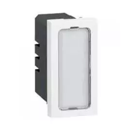 078551 Mosaic Индикатор одинарный 1м 12-24-48В Legrand