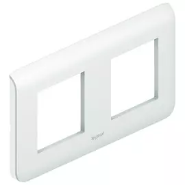 078804 Рамка Mosaic Белый 2х2-модульная Legrand