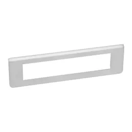 079310 Рамка Mosaic Алюминий 10-модульная Legrand