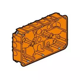 080128 Batibox Коробка монтажная повышенной прочности 2х10м глуб.50мм Legrand