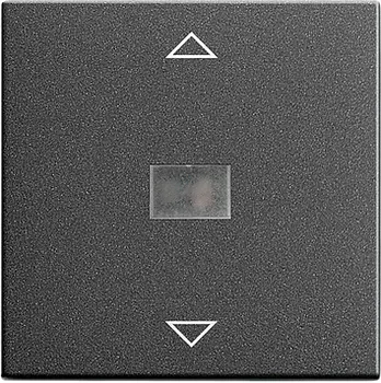 082028 Сенсорный выключатель управления жалюзи Антрацит Gira