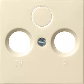 086901 Накладка антенной розетки Кремовый Gira