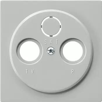 086942 Накладка антенной розетки Серый Gira S-color