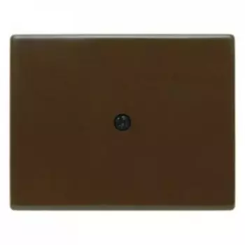 10050001 Центральная панель для VDo-розеток и кабельного вывода цвет: коричневый, с блеском Arsys Berker