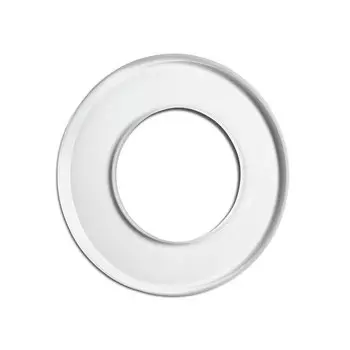 100609 Рамка Bakelite Стекло Белый 1-постовая THPG