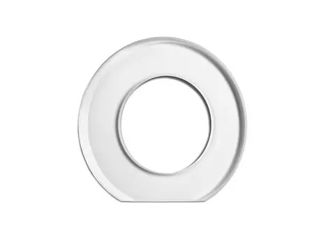 100613 Рамка Bakelite Стекло Белый 1-постовая THPG