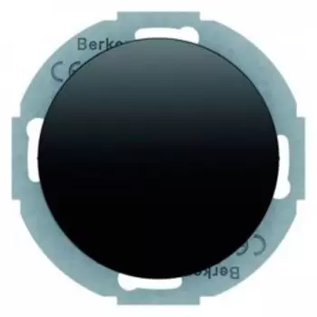 10092035 Заглушка, R. Classic, черный Berker