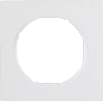 10112274 Рамка R.3 Полярная белизна 1-постовая Berker