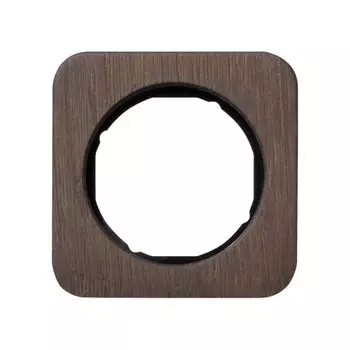 10112354 Рамка R.1 Дуб/черный 1-постовая Berker