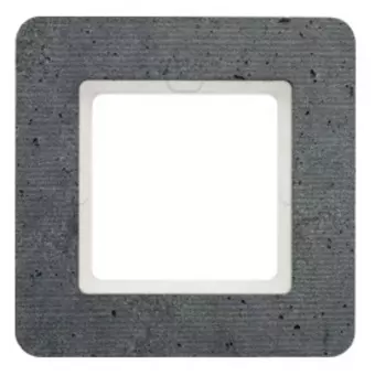 10116020 Рамка Q.7 Бетон 1-постовая Berker