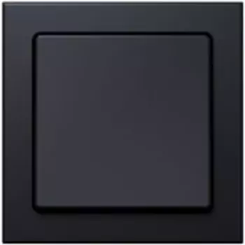 10116096 Рамка Q.3 Антрацитовый с эффектом бархата 1-постовая Berker