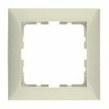 10118982 Рамка S.1 Белый с блеском 1-постовая Berker