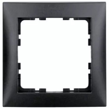 10119945 Рамка S.1 Антрацит 1-постовая Berker
