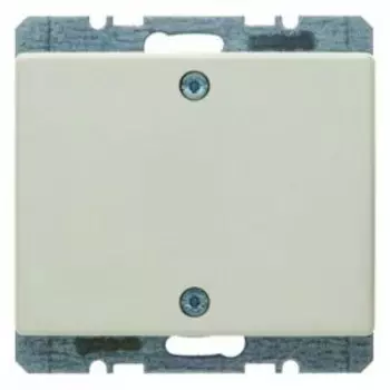 10450102 Заглушка с центральной панелью и винтовым креплением цвет: белый, с блеском Arsys Berker