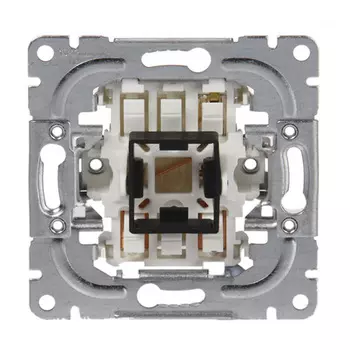 1066.21 (1066.21), Механизм 1-клавишного переключателя, 16А/250В, (схема 6), 2 дополнительные клеммы, ABB