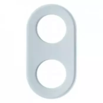 1102 Рамка Glasserie Прозрачный 2-постовая Berker