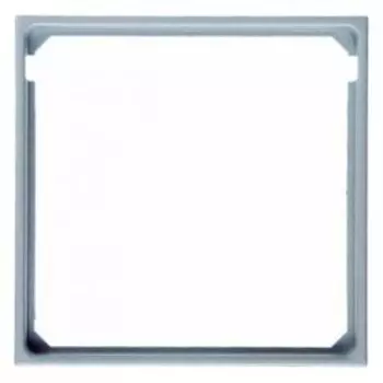 11091404 Промежуточная рамка для центральной платы цвет: алюминий, матовый B.1/B.7 Glas Berker