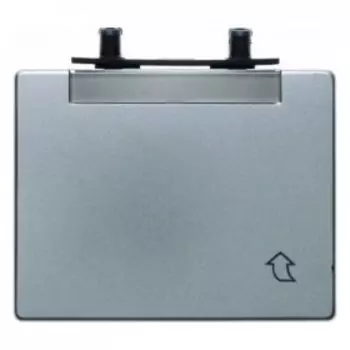 11409004 Откидная крышка с полем для надписи, плоская цвет: стальной, лак Arsys Berker