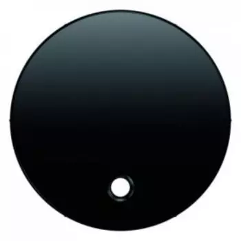 11462045 Центральная панель для выключателей/кнопок со шнурковым приводом, черная, с блеском R.1/R.3 Berker