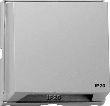 116365 Накладка съемная Алюминий Gira TX44