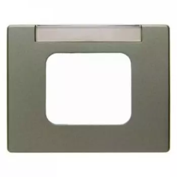 11779011 Центральная панель для AMP-ACO с полем для надписи цвет: светло-бронзовый, лак Arsys Berker