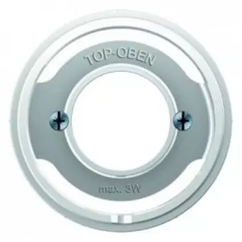 11982089 Центральная панель для светового сигнала E14, полярная белизна, с блеском R.1/R.3 Berker