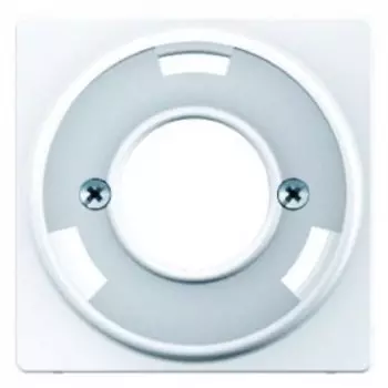 11986089 Центральная панель для светового сигнала Е14 цвет: полярная белизна, с эффектом бархата, Q.1 Berker