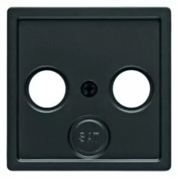 12036086 Центральная панель для антенной розетки 2 и 3 отверстия Berker