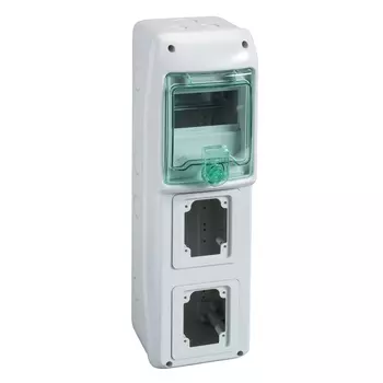 13178 Щит KAEDRA IP65 5мод. + 2отв., Schneider Electric