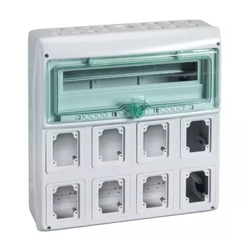 13182 Щит KAEDRA IP65 18мод. + 8отв., Schneider Electric