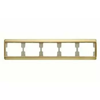 13940002 Рамка Arsys Золото 5-постовая Berker