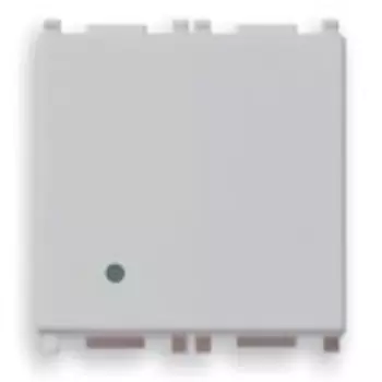 14000.2.SL Выключатель 1p 10ax 2 модуля, серебро Vimar Plana