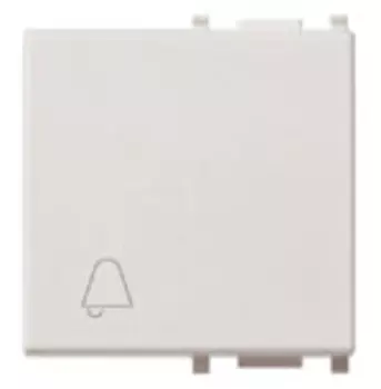 14022.C Клавиша на 2 модуля с симв "звонок" Vimar Plana