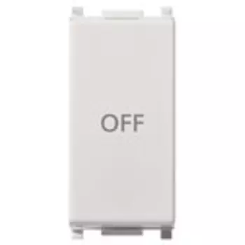 14056.33 Кнопка 1p no+nc 10a "off" Vimar Plana