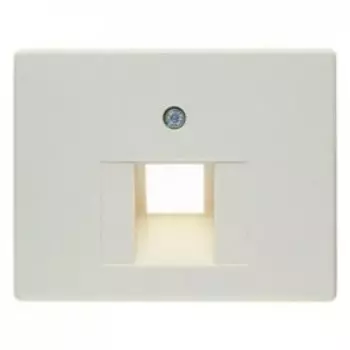 14070002 Центральная панель для розетки UAE цвет: белый, с блеском Arsys Berker