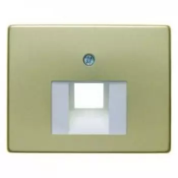 14080002 Центральная панель для розетки UAE цвет: золотой, металл Arsys Berker