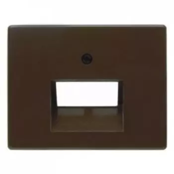 14090001 Центральная панель для UAE/E-DAT Design/Telekom розетка ISDN цвет: коричневый, с блеском Arsys Berker