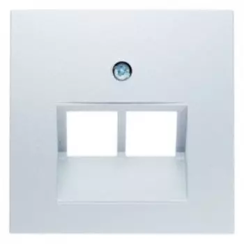 14091909 Центральная панель для UAE/E-DAT Design/Telekom розетка ISDN цвет: полярная белизна, матовый S.1/B.1/B.3/B.7 Glas Berker